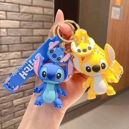 New Kawaii Anime Disney Keychain Toy Story Personalized Variety of Cartoon Doll Keyring Key Chain Car Pendant Kids Toys Gifts