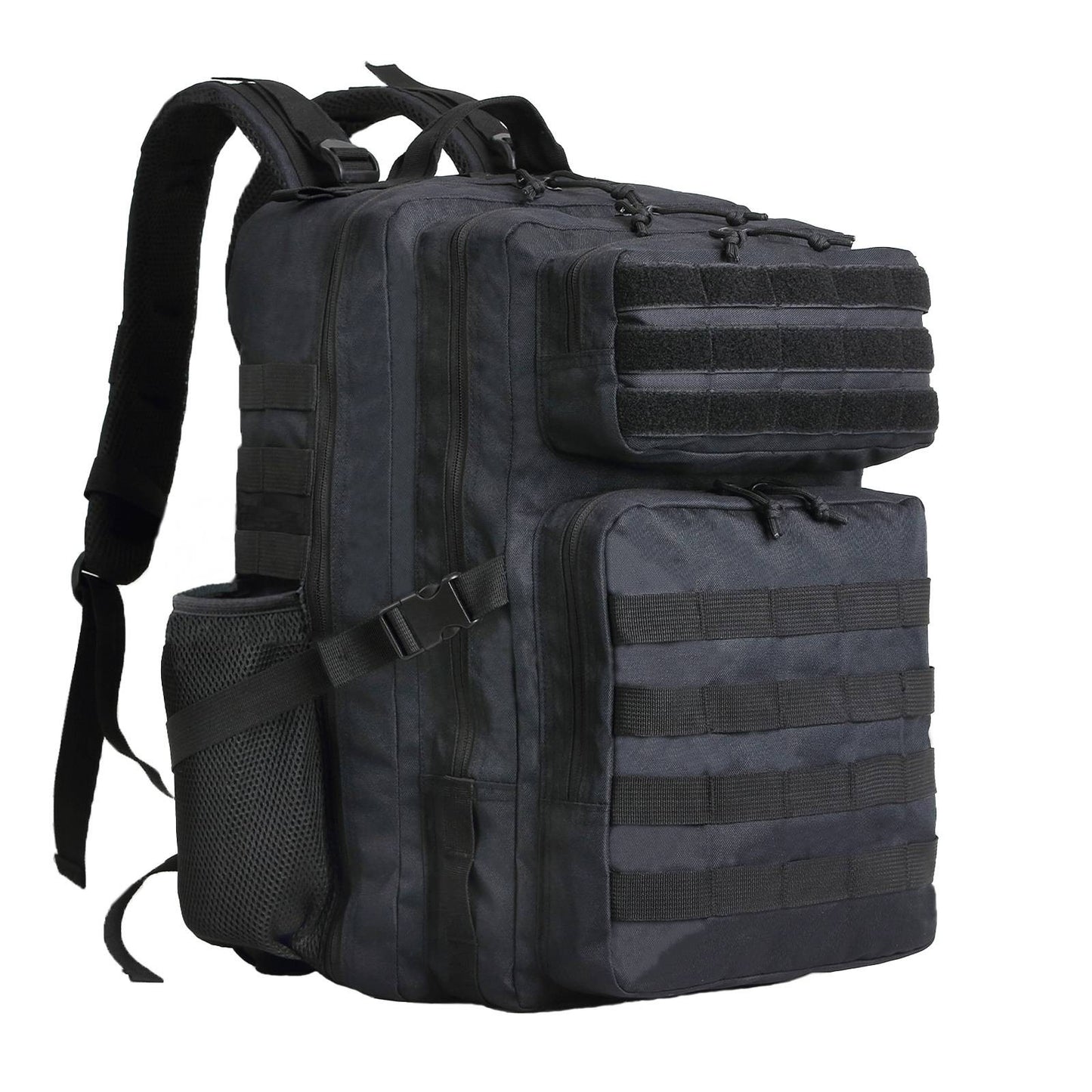 SYZM 50L Large Capacity Men Tactical Backpack Outdoor Rucksack Hiking Camping Hunting Sports Travel Bags with Bottle Holder