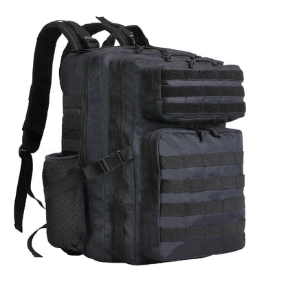 SYZM 50L Large Capacity Men Tactical Backpack Outdoor Rucksack Hiking Camping Hunting Sports Travel Bags with Bottle Holder