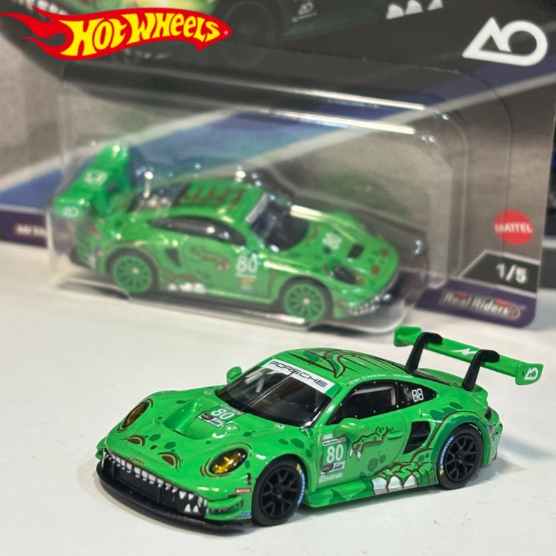 Hot Wheels Fpy86 Car Culture - Race Day (D) Porsche Bmw Nissan Premium Carros de Brinquedo de Metal Fundido de Alta Qualidade para Presentes de Aniversário e Natal