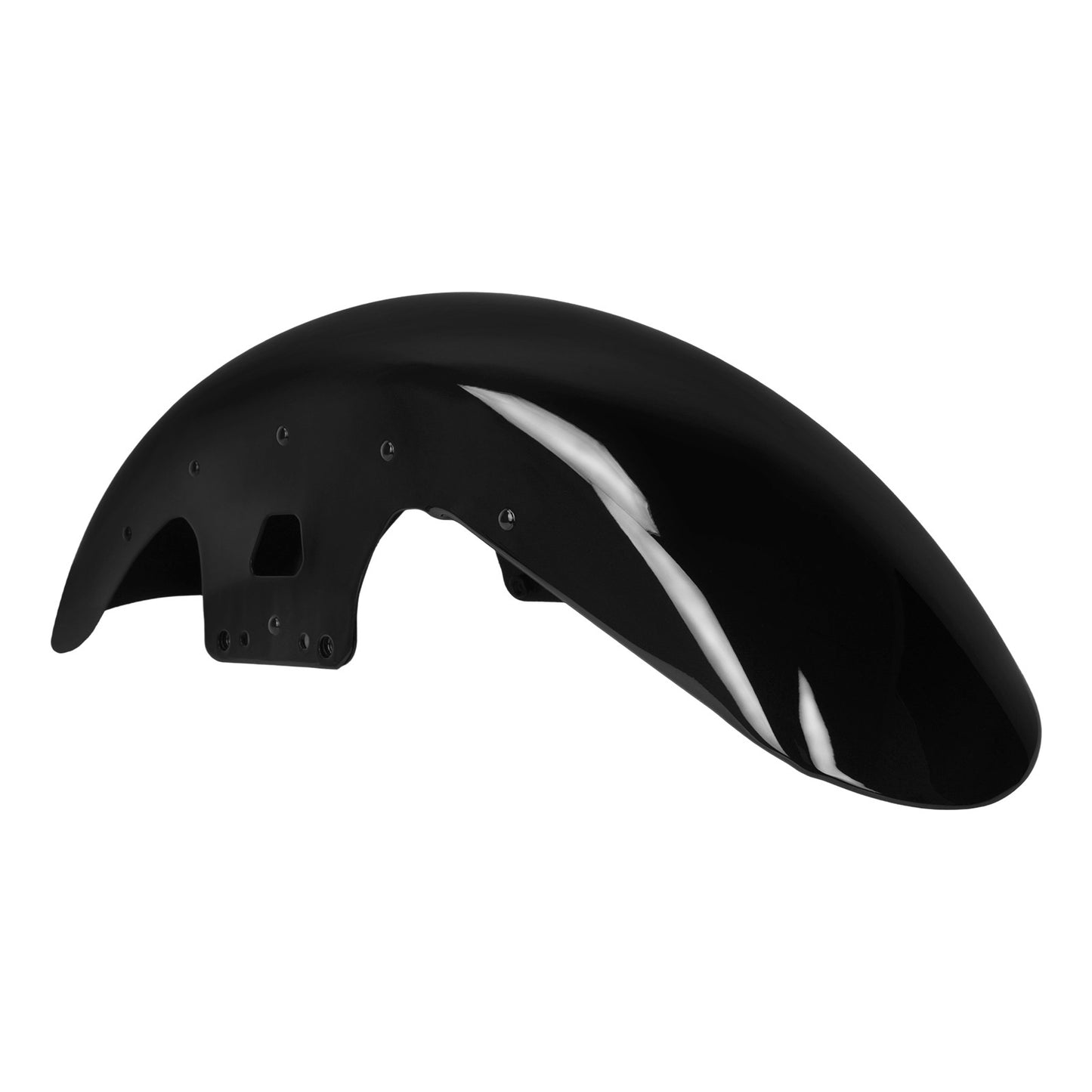 Motorcycle 19'' Front Fender Wheels Wrap Iron Short Mudguard For Harley Touring Road King FLHR Street Electra Glide FLHTK 14-23