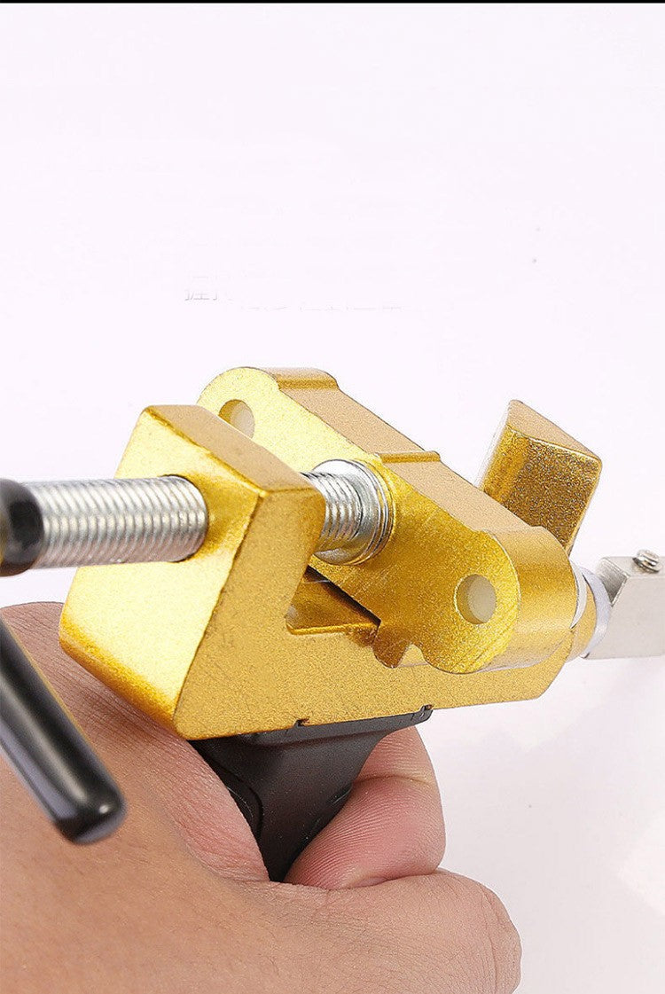 Cortador Abridor E Quebrador De Azulejos De Vidro 2 Em 1 Alicate Roda Diamante Manual Cortador Diamante Com Faca Ferramentas Manuais