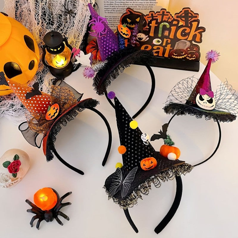 Halloween Hair Pins Party Hair Accessories Spider Hairband Halloween Decorations 2026 Day of The Dead Party Favors Gifts