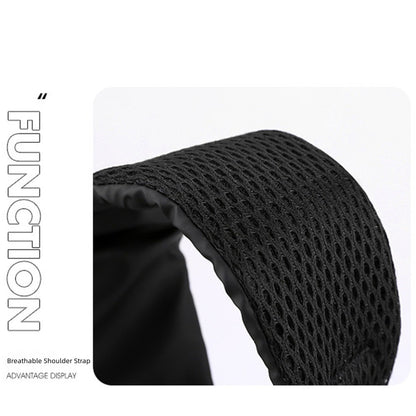 New Casual Crossbody Bag Multifunctional Large Capacity Messenger Bag Portable Shoulder Bag Men