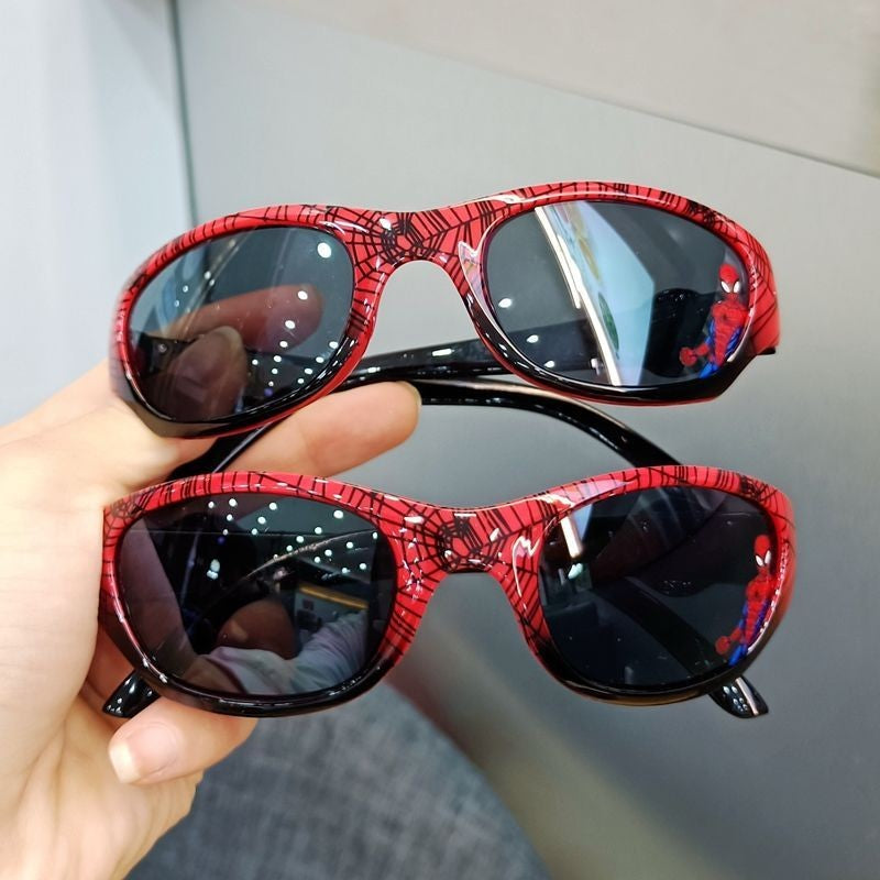 Marvel The Avengers Spiderman Peripheral Movies Creative Cartoon Personality Student Summer UV Shade Sunglasses Holiday Gifts