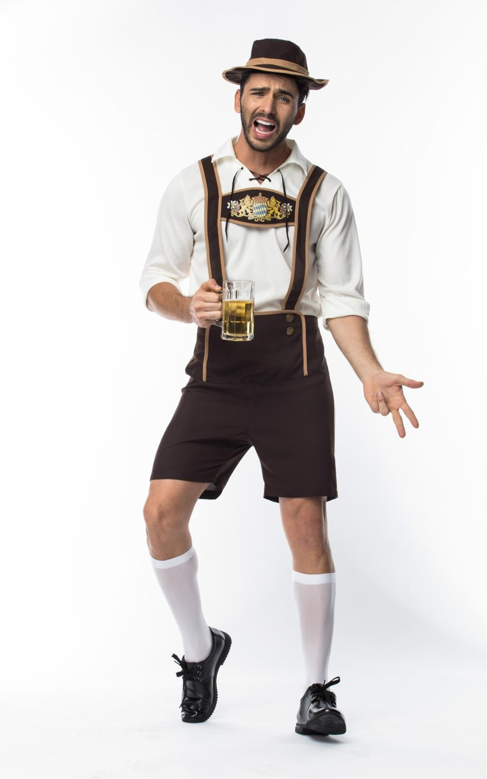 Women Adult Bavaria Oktoberfest Dress Waitress Maid Dress Man Dirndl Lederhosen Beer Carnival Party Outfit Fancy Dress