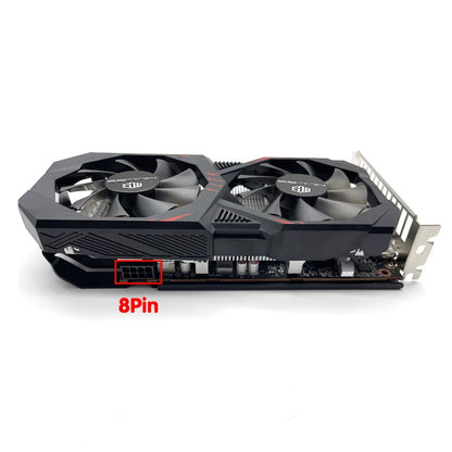MLLSE AMD RX 6600M 8GB Placa de Vídeo GPU GDDR6 128Bit 7nm Versão com Heat Pipes Suporta Desktop CPU rx6600m 8gb Brasil