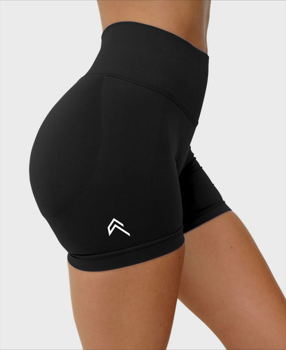 Oner Active Effortless Wome Seamless Shorts Yoga Shorts Silicone Printed Sport Shorts Low Ribbed Band Scrunch Butt Shorts