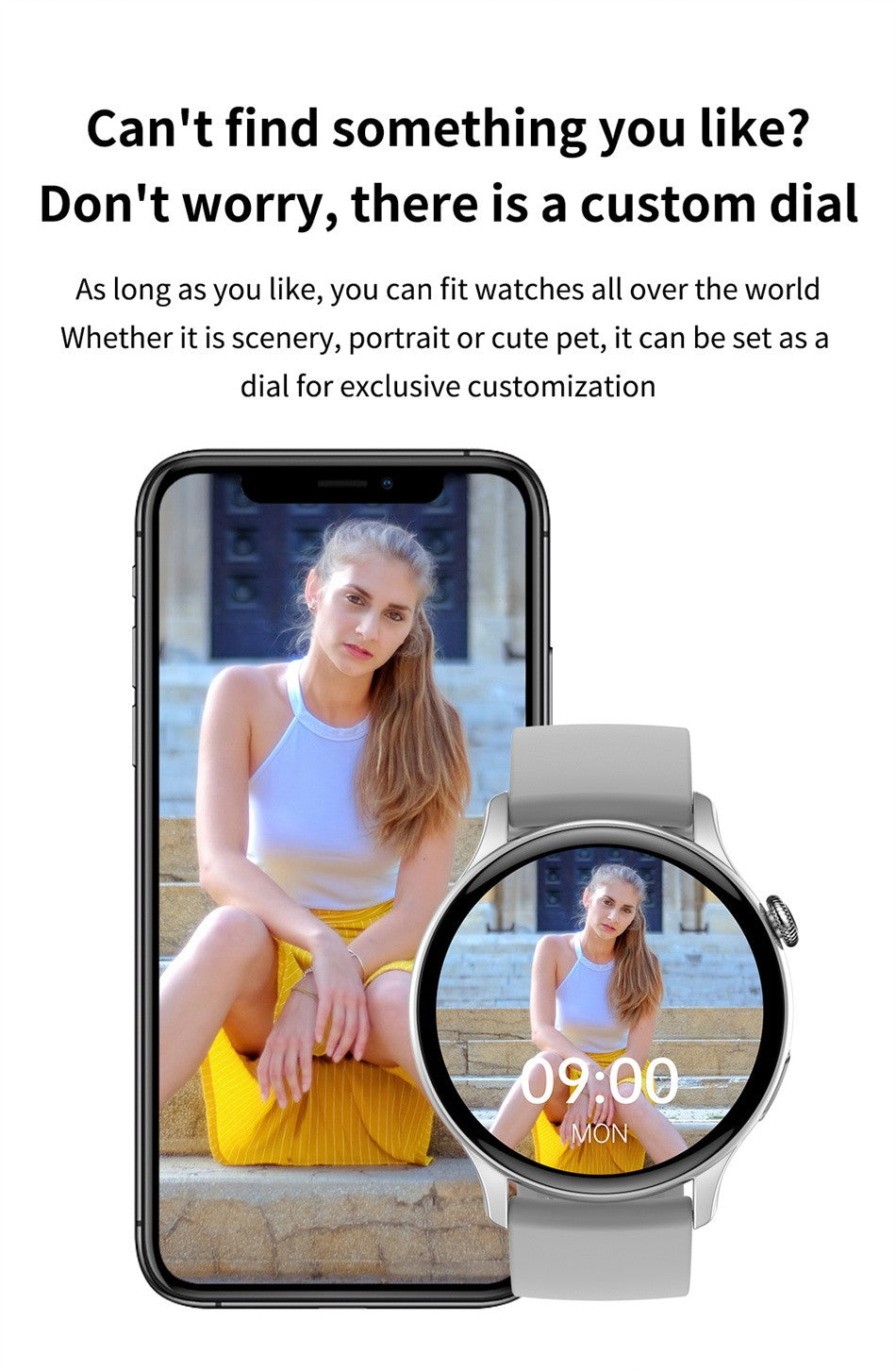 Smartwatch Feminino 2025 NFC Amoled HD GPS Monitor Cardíaco Bluetooth Ligações à Prova D'Água Para Mulheres Presente