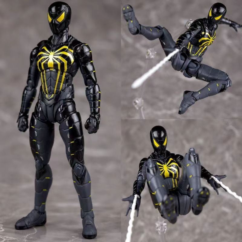Boneco Articulado Homem-Aranha Versão do Jogo Peter Parker Marvel Legend Spiderman Modelo Anime Colecionável Presente