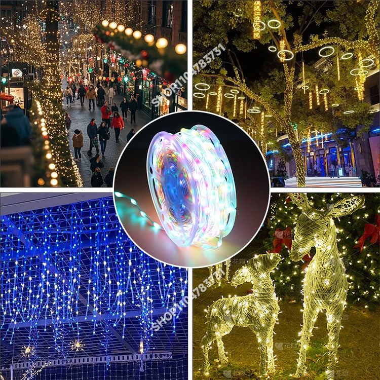 5V 12V WS2811 Clear Wire 3PIN Seed Pixel String Light for Fairy Lights Outdoor RGB Addressable Individually Garland Light
