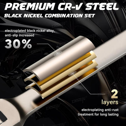 1pcs Ratchet Wrench Keys Gear Ring Tool Torque Universal Spanners for Car Repair Tools Metric