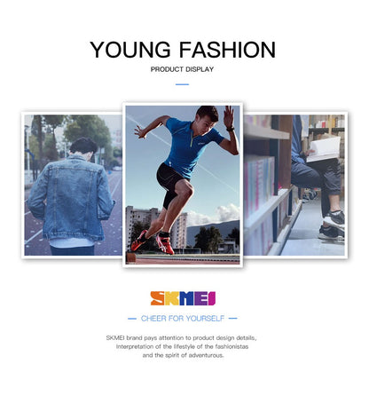 SKMEI 1251 Digital Watch for Men Waterproof Sports Electronic Countdown Mens Wristwatches Military Date Clock 1560 reloj hombre