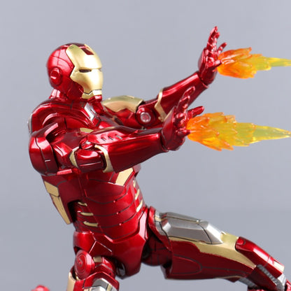 ZD Toys Homem de Ferro Série Articulado MK1 MK2 MK3 MK4 MK5 MK6 MK7 MK42 MK43 MK50 Boneco de Ação do Filme 7 Polegadas Bonecas Mark
