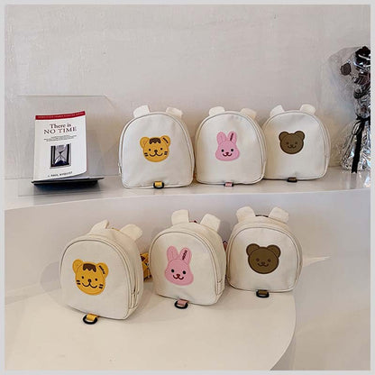 Mochilas Infantis de Lona, Bolsas Escolares de Jardim de Infância, Urso, Coelhinho, Coreana, Antiperda, Bolsas Infantis para Meninas, Meninos, Mochilas Infantis para Viagem