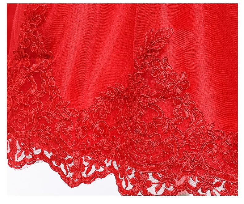 LZH Baby Girl Dress Newborn Clothes Princess Dress+Headwear For Toddler Birthday Wedding Christening Infant Party Christmas Gown