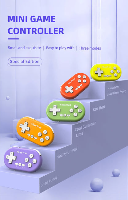 ShanWan Q36 Pro Mini Game Controller Handheld Game Console Portable Pocket Controller for Nintendo Switch Controller PS3/PS4/PC