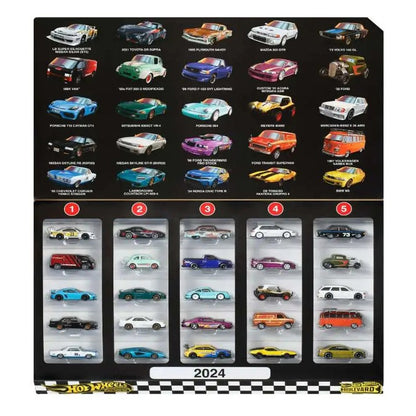 New Hot Wheels Boulevard Exclusive Premium 1:64 Scale Diecast Car 25-Piece Factory Set, Ship Now Unopened