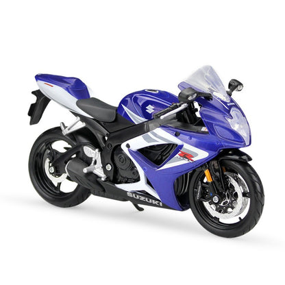 Maisto 1:12 Suzuki GSX-R750 R 750 R600 R 600 Veículos Die Cast Hobbies Colecionáveis Motocicleta Modelo Brinquedos