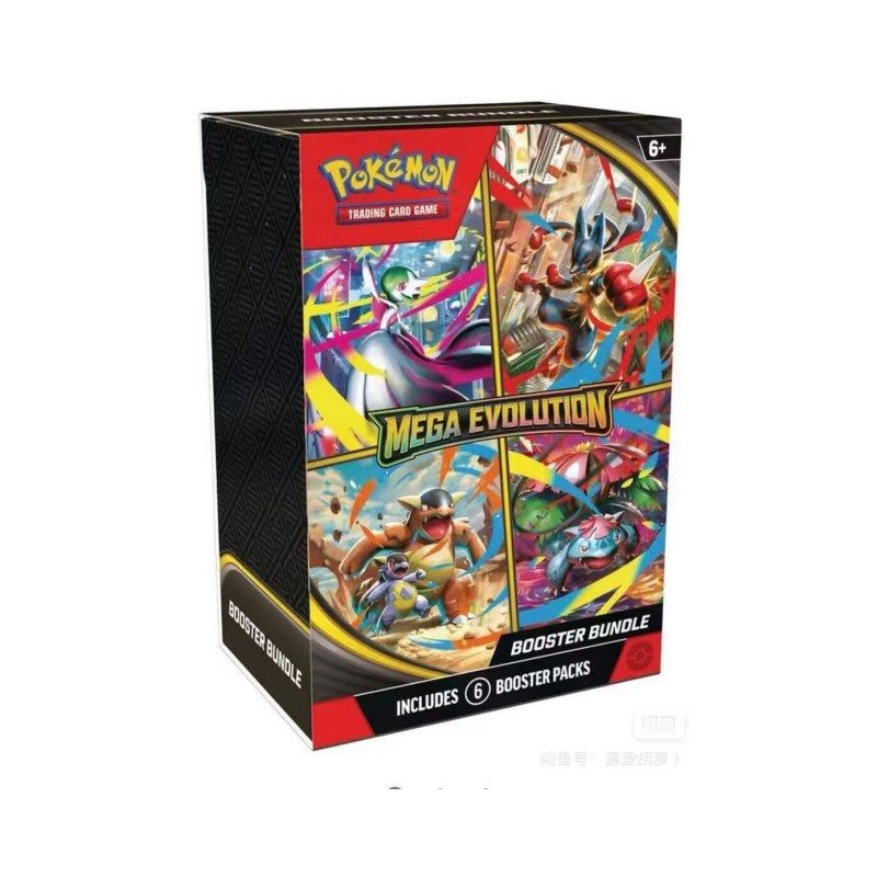 Original Pokemon Trading Card PTCG English Version ME01 MEGA EVOLUTION prismatic Enhanced Display Box ETB Pacote de Cartas Presentes