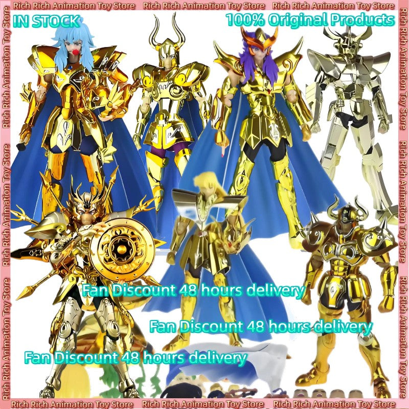 EM ESTOQUE CS Modelo Saint Seiya Myth Cloth EX Sagitário Aiolos/Capricórnio Shura/Gêmeos Saga/Libra Dohko Boneco de Ação