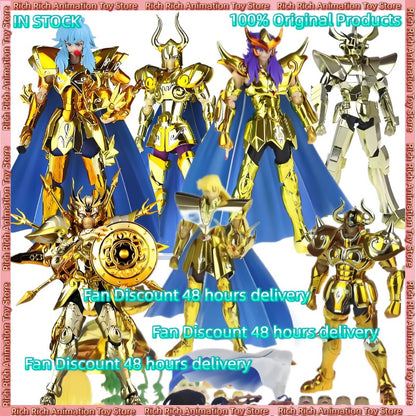 EM ESTOQUE CS Modelo Saint Seiya Myth Cloth EX Sagitário Aiolos/Capricórnio Shura/Gêmeos Saga/Libra Dohko Boneco de Ação