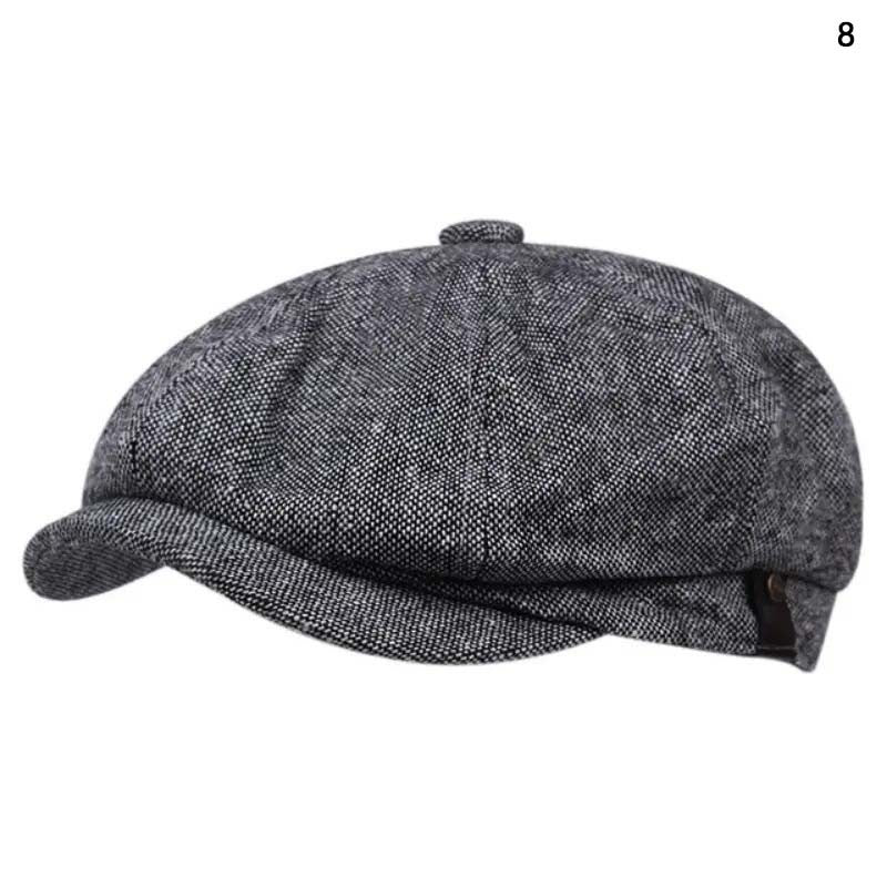 Men Casual Peaky Blinders hat Spring Autumn Retro Beret Hats Wild Casual Hats Unisex Wild Octagonal Cap girl Newsboy English hat