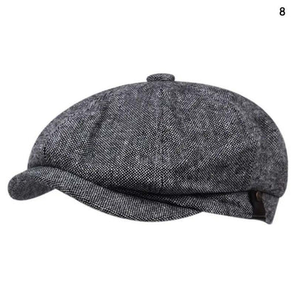 Men Casual Peaky Blinders hat Spring Autumn Retro Beret Hats Wild Casual Hats Unisex Wild Octagonal Cap girl Newsboy English hat