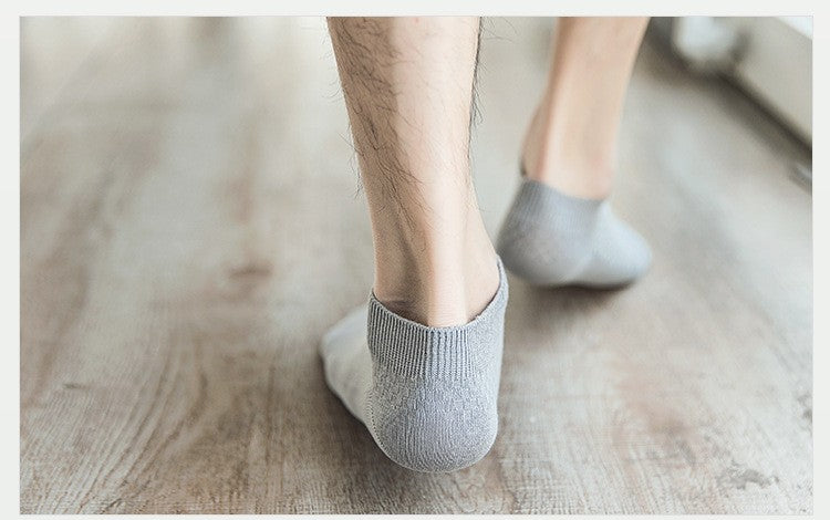 5Pairs/lot Men Socks Bamboo Fiber Short Ankle Socks High Quality Summer Winter Business Breathable Male Short Sock Meias Man Sox