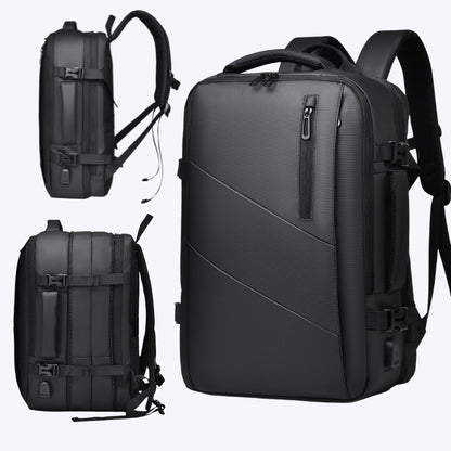 Weixier 16 Inch Large-capacity Men's High-end Backpack Computer Bag High-end Business Bag Expandable Backpack Witch USB