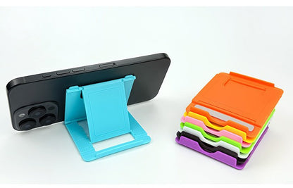 Mini Suporte Dobrável Portátil Universal Ajustável Criativo Para Tablet e Celular ipad iPhone Samsung Xiaomi