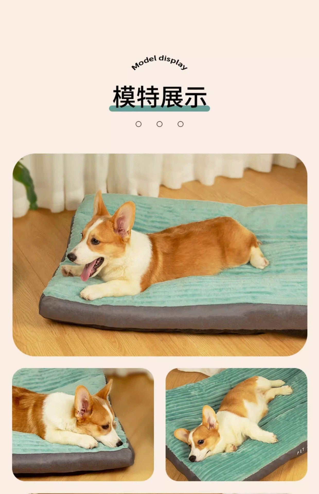Cama para cães para todas as estações, para inverno, para cães pequenos, médios e grandes, cama para gatos quente, destacável e lavável, almofada para produtos para cães