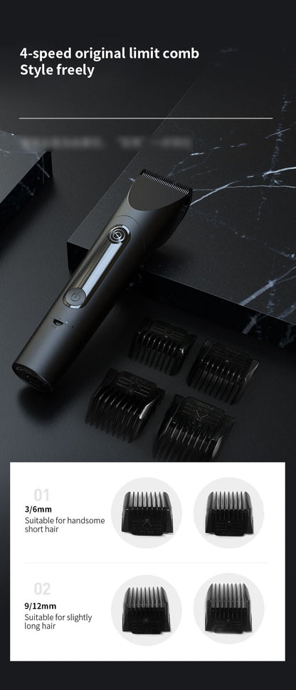 Xiaomi Mijia Hair Clipper Wireless Hair Cutting Trimmer Barber Cutter Titanium Alloy Blade Trimer for Men Electric Shaver