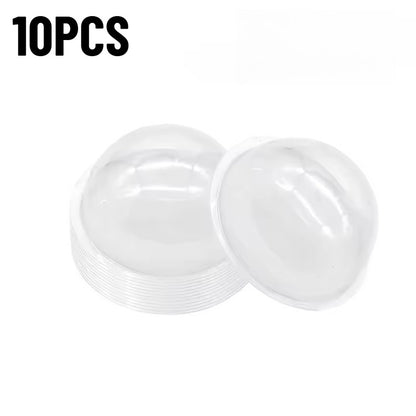 10/20/50/100PCS Plastic Transparent Hemisphere Cover DIY Candy Dome Set Christmas Halloween Party Toys Gift Packaging Cover