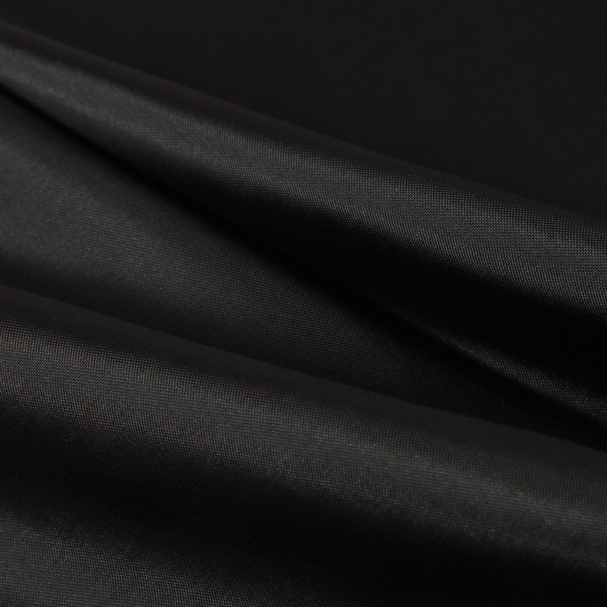 Cortinas de Chuveiro Pretas Modernas Tecido Impermeável Cor Sólida Cortinas de Banho Para Banheiro Banheira Grande Cobertura de Banho Larga Com Gancho