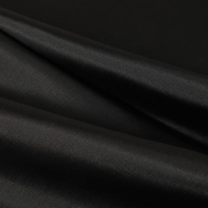 Cortinas de Chuveiro Pretas Modernas Tecido Impermeável Cor Sólida Cortinas de Banho Para Banheiro Banheira Grande Cobertura de Banho Larga Com Gancho