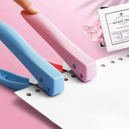 M&G 6mm Single Hole Punch for Paper 8 Sheets Capacity Scrapbook Punch Home Office School Supplies 6mm Diameter