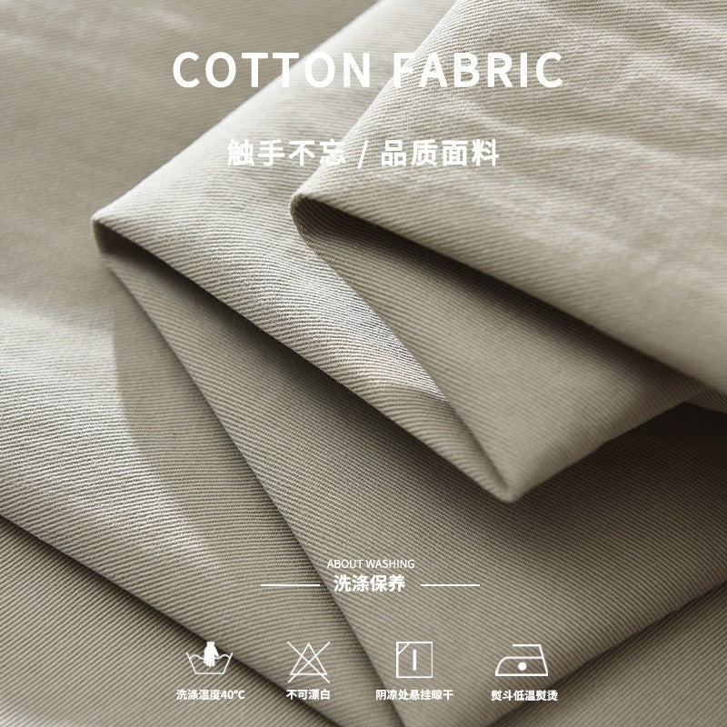 100% Cotton Long Sleeve Shirt for Men Clothing Multi-pockets Versatile Streetwear 2025 Autumn New Casual Cargo Mens Shirt