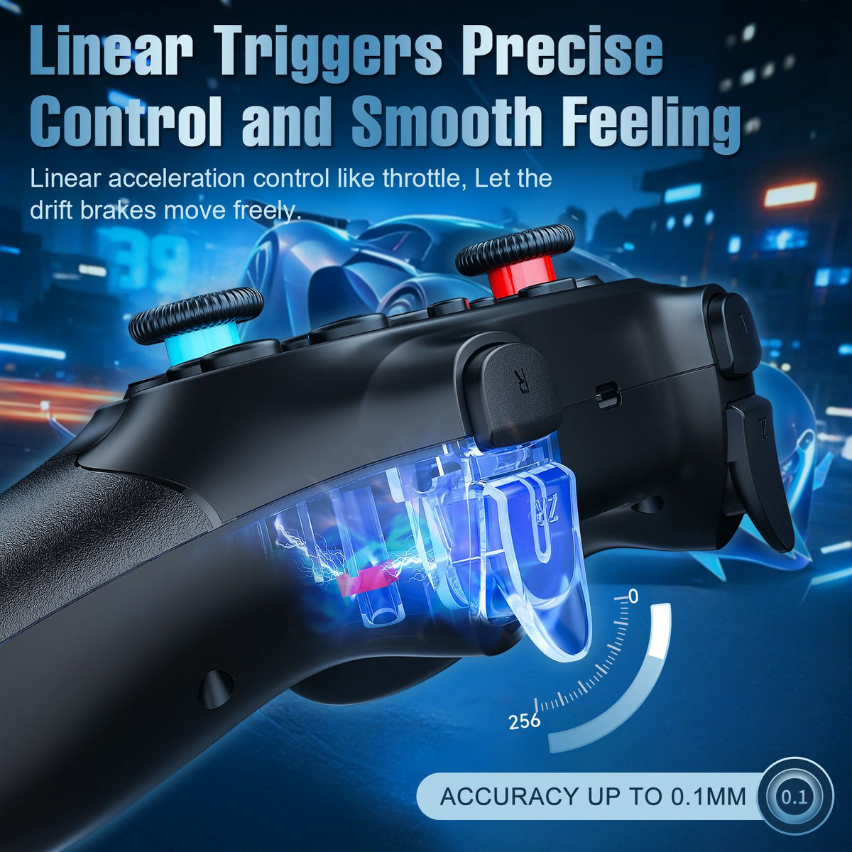 Gamepads For Nintendo Switch/Pro/OLED/PC Console Control Wireless Blue-tooth Vibration Turbo Game Joystick Controller