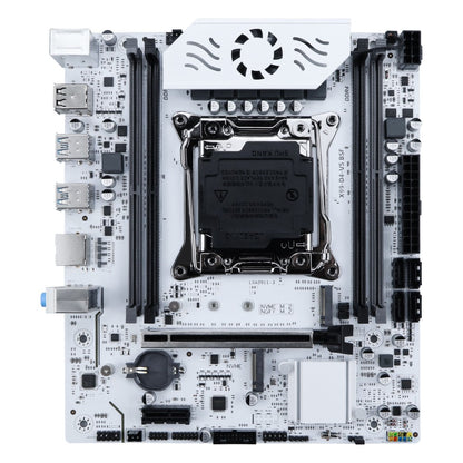 MOUGOL X99 Motherboard Kit C612 Chip with E5 2680 V4 CPU & DDR4 16G (2*8G) 2133MHz Memory NVME PCIE3.0 SATA3.0 for Desktop Host