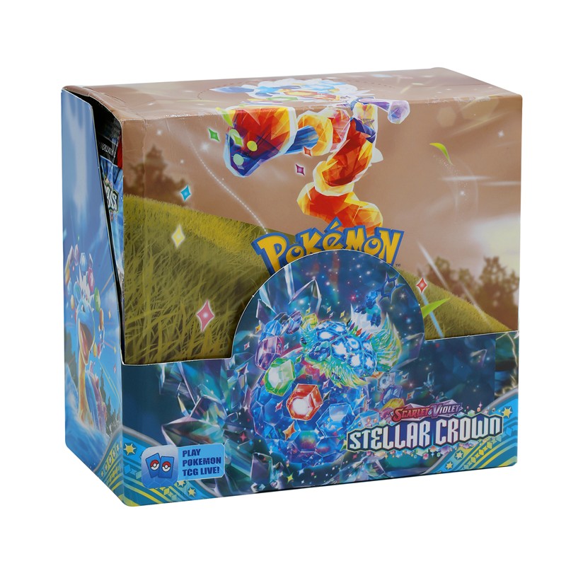 324/360Pcs/Set Pokémon Estrelas Cintilantes União de Equipes Escuridão Incendiária Sol Lua Evoluções Cartão Booster de Batalha de Negociação em Inglês