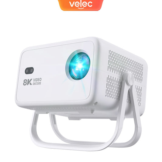 Velec Projector 650 ANSI 4K HD 1080P Android 14 Auto Focus Wifi6 BT5.2 Portable Outdoor Video Smart Home Theater Proyector TP350