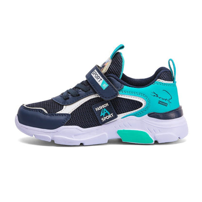 Children's Sports Shoes for Boys, Fashionable Mesh Breathable Casual Sports Shoes, Lightweight Running Shoes, Comfortable