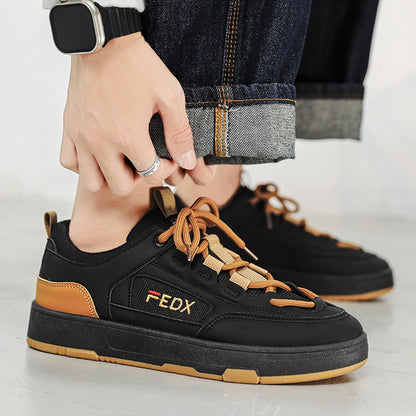 Bread Shoes for Men Trendy Board Shoes Niche Design Breathable Retro Chunky Sneakers Luxury Designer Male Casual Vulcanize Shoe