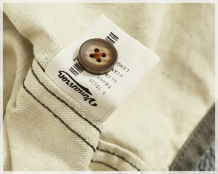 2024 Autumn and Winter New American Retro Woven Camouflage Cargo Shirt Men's 100% Cotton Washed Old Double Pockets Thin Jacket