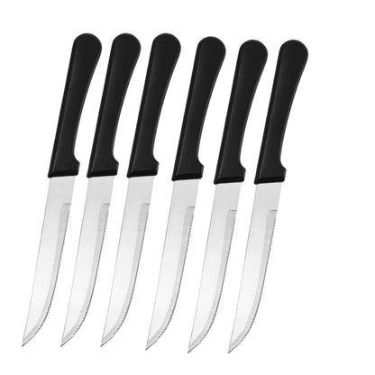 Stainless Steel Steak Knife Kitchen Utensils Cutlery Practical High Quality Plastic Handle Available In Dishwasher Peel Knife