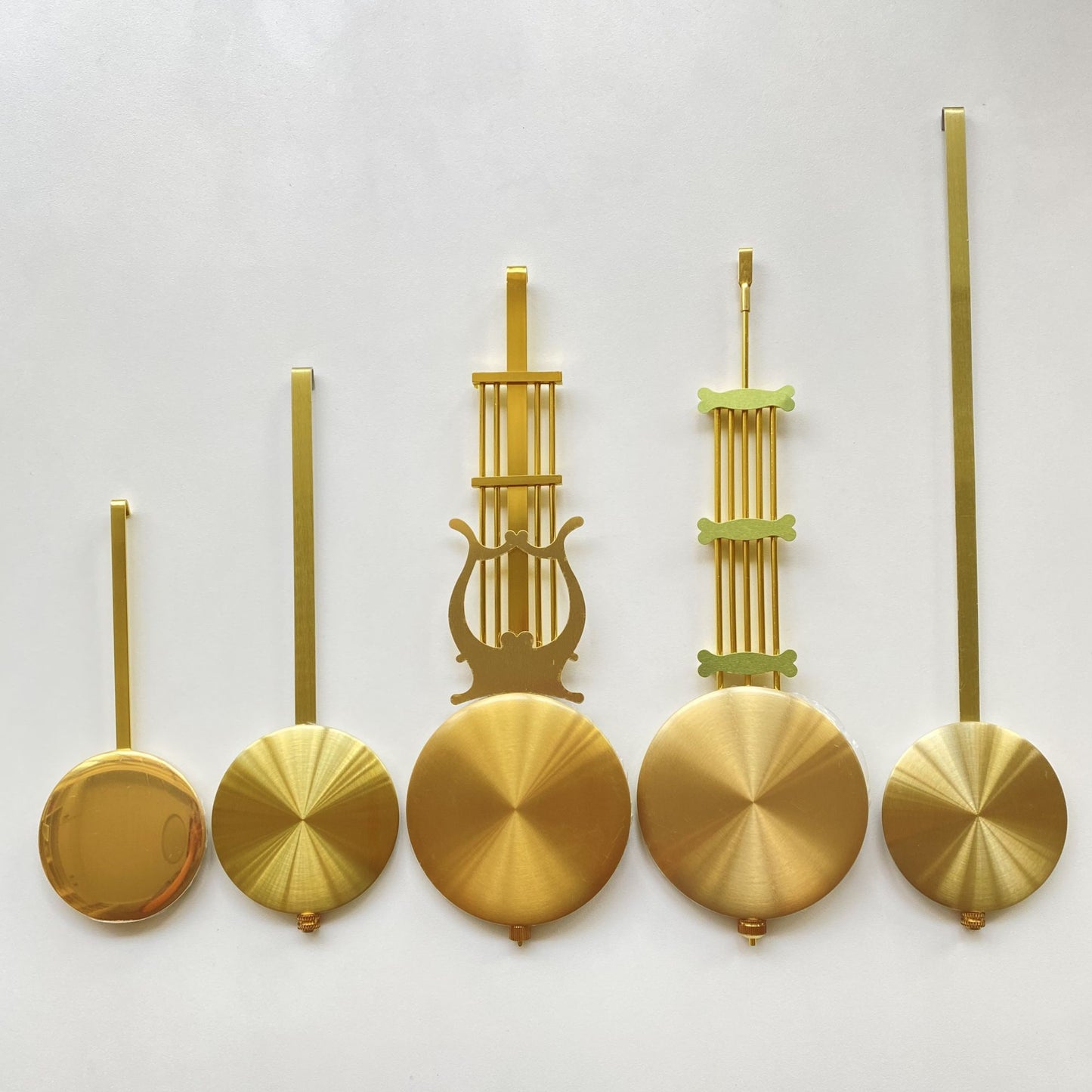 Quartz Clock Swing Metal Pendulum Bob Hammer Gold DIY Grandfather Wall Clock Repair Kits