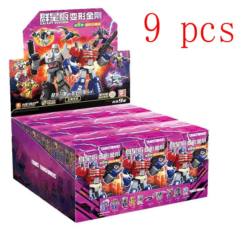 Hasbro Transformers Optimus Prime Megatron Unicron Shockwave Skywarp Sludge Grimlock Metroplex Boneco de Ação Anime Modelo Brinquedos
