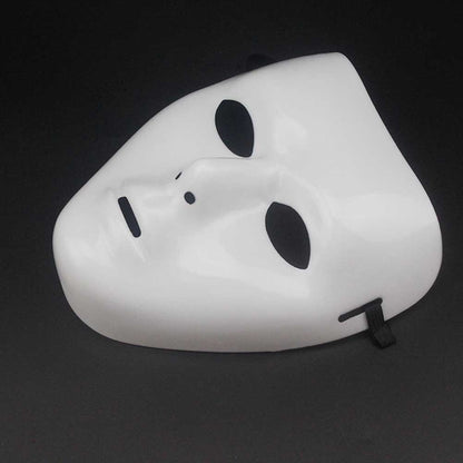 Creative White Blank Mask For Cosplay 1/5PCS Halloween Masquerade Performance White Full Face Hand-Painted Props For Party Tools