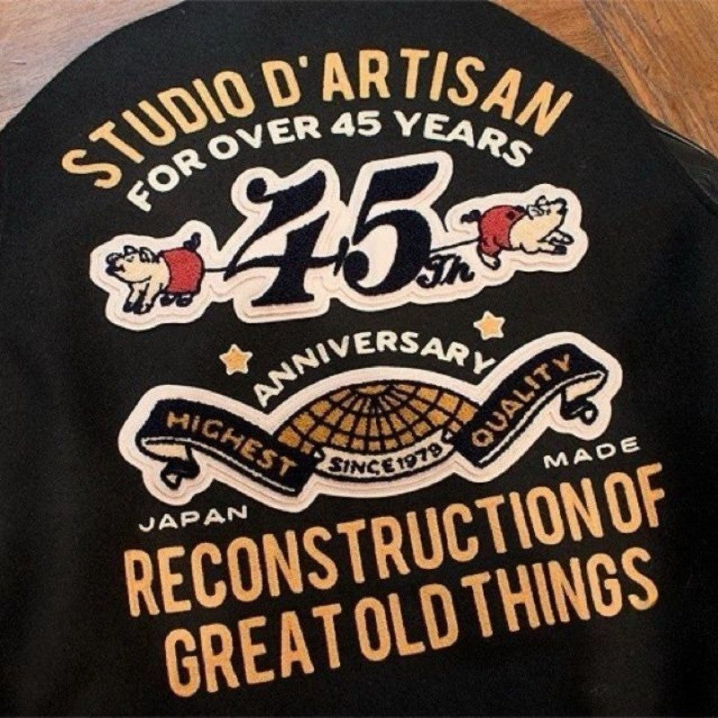 2025 American New Fashion Letter Embroidered Leather Sleeve Jacket Men Y2K Harajuku Hip-hop Popular Couple Baseball Uniform